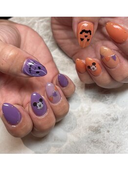 エステティックアンドネイル ローズ(ESTHETIC&NAIL Rose)/ハロウィンネイル