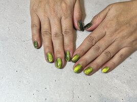 推しカラーネイル
