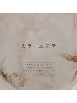 アンフィニック バイ ミソノ(INFINIC by misono)/カラーエステ