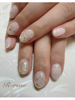 アールローズ(R-rose)/ブライダルネイル