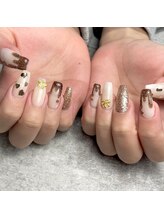 ネイルズ ヒマワリ(Nails Himawari)/【前田担当】持ち込みデザイン