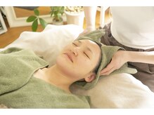 エクリュ 美顔 痩身専門サロン(ecru)/STEP12◆頭をほぐして施術終了