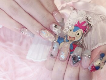 モカ 京橋(moca)/【Akari】キャラクターネイル