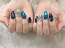 センシー ネイル スタジオ(Sensy Nail Studio)/水面ギャラクシーマグネット
