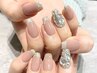 トレンドロングネイル♪ジェルスカ+フリー60min 新規￥16500/再来￥17600