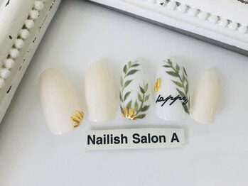 ネイリッシュサロン エー(Nailish Salon A)/リーフネイル