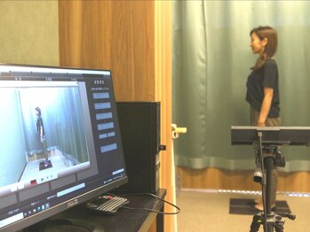 ハート整体院/3D姿勢分析装置にて検査★