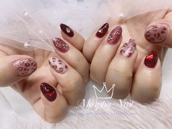 モルフォネイル(Morpho nail)/#ニュアンスネイル