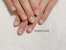 ホワイトネイル 武蔵小杉店(WHITE NAIL)/ニュアンスネイル/パールネイル