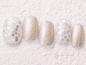 ネイルメゾン 新宿店(NAIL MAISON)/キラキラホロマグ￥6,800