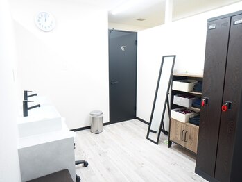 フィジオ 広島/ロッカールーム