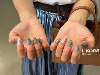 ネイルサロンアンドスクール ミュー(Nail Salon & school mieux)/シンプルイズザベストデザイン