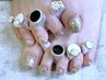 《6月来店限定》【FOOT】ワンカラーネイル ￥6000 