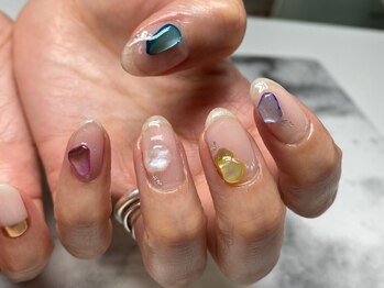 エイト(8)の写真/《パラジェル/フィルイン導入》貸切空間でこだわりネイルの完成!個性派アート×ニュアンスが得意なサロン☆