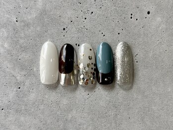 ニアウネイル(niau nail.)/Autumn mode nail
