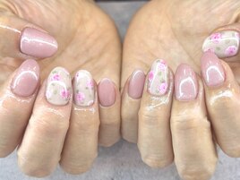定額お花ネイル