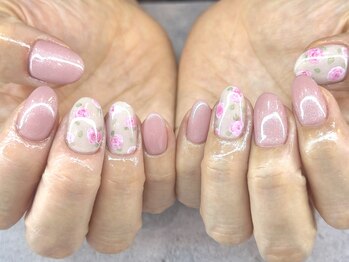定額お花ネイル