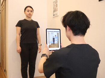 NAORU整体　岡山院/AIによる姿勢検査