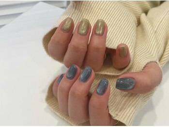 ハヌルネイル(haneul nail)/ベースカラー有マグネットコース