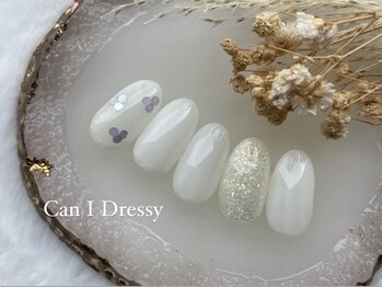 キャンアイドレッシー 八王子/ホワイト　ホロ　ゴールド