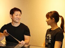 パーソナルジム縁の雰囲気（カウンセリングでご要望に沿った提案をいたします）