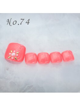 はあとねいる 蒲田店/フットネイル:No.74