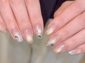 ル ネイル エディション 天神店(le nail edition)/ミラーグラデーション