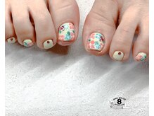 ネイルエイト 新百合ヶ丘(nail8)/サンダルに向けてフットネイル