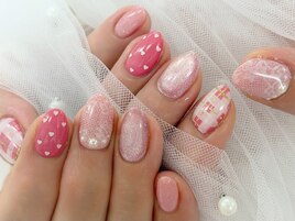 【森】チェック×レース