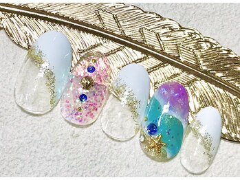 ネイルズガッシュ 大森駅前店(NAILs GUSH)/*シャインマリン*