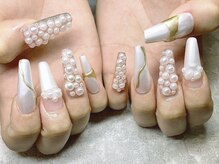 プリズム(PRISM)/ホワイトロングスカルプチュア