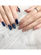 ヒールネイル(heal nail)/アシメ ぷくぷくマット～