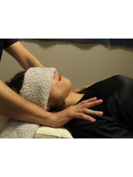 ヘッドスパで癒されたい