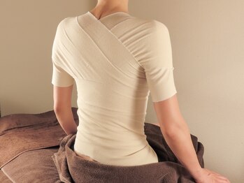 レムロード 川口店/バンテージで姿勢矯正!!