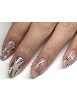 手描きアートが得意なサロン