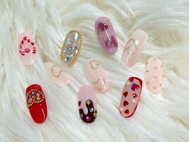 バレンタインネイル♪