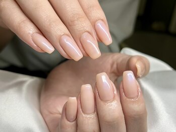 プライム(PRIME)の写真/シンプルだけど映える手元に☆彡《ワンカラー・ラメグラ￥4950/ 定額シンプルコース￥5500》
