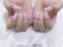 アキコネイルサロン(Akikoネイルサロン)/10本長さだし＋持ち込みデザイン