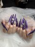 【ロングスカルプ】お持ち込みデザイン ¥15000