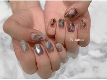ネイルモア 札幌店(NAIL moA)/ニュアンスネイルでかっこよく♪
