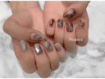 ニュアンスネイルでかっこよく♪