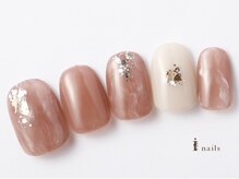 アイネイルズ 大宮店(Ｉ nails)/シンプルニュアンス　¥6500
