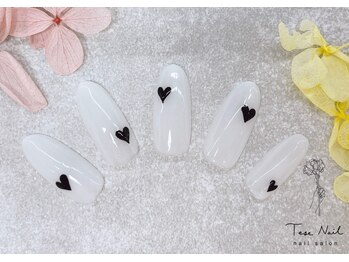 テセネイル(Tese Nail)/6月定額 韓国風ハートネイ♪