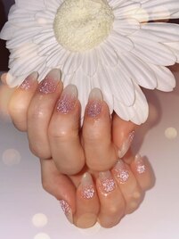 ラメでお手元を華やかに☆