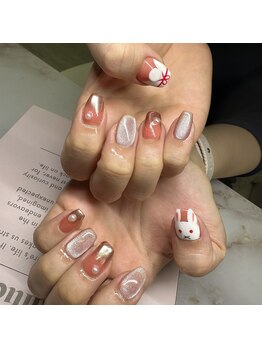チャイ 大阪上本町店(chai)/うさぎネイル