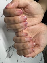 ミスネイル みどり町店(Ms.naiL)/【夏の定番】ラメグラデーション