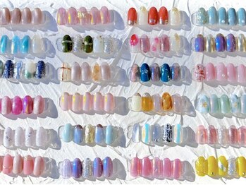 エイミー(Aimee)の写真/【清潔感のある隠れ家サロン♪】初めての方も大歓迎◎丁寧なカウンセリング×施術で、お洒落な指先に…☆