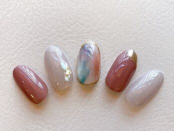 ネイルテリア ココ(nailterior COCO)/スタンダードネイル　8000円