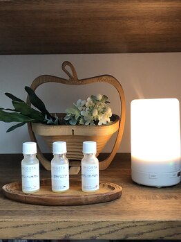 ルース(LUCE)/施術前のパーソナルアロマ