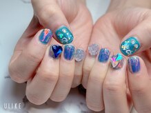 ココ(KOKO)/お持ち込みネイル/ブルー